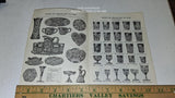 VTG 1967 Reprint - "Genuine Rich American Deep Cut Glass"- 1913 By D. James