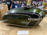 OEM  Honda CB CL 360 Gas Fuel Tank W cap Green Factory Paint