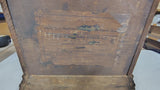 Antique Sessions 8-Day Mantel Clock Wood Case Cathedral Gong