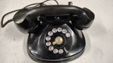 Vintage Stromberg Carlson 1212 Rotary Phone Black Bakelite Fat Boy Telephone
