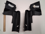 OEM Harley Road Glide Left Right Snake Nacelle Instrument Cover Black 2015-2023