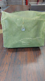 WWII British Army Mk II Light Respirator Mask Pouch Canvas Bag Named Strap