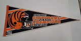 Vtg 1989 Cincinnati Bengals Super Bowl XXIII "Phantom" Champions Pennant Rare