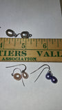 Lot 7 Pairs Freshwater Cultured Pearl Drop Earrings + 4 Single Spare Pearls Lot