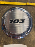 Harley Chrome Derby Clutch Cover 103 OEM Twin CAm 2006-2017 Touring Softail Dyna