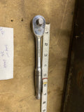 Snap-On 3/8" Drive Ratchet F-710-A USA 7.5" Long Tool Vintage Mechanic