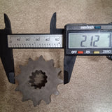 Vtg Yamaha 802-17682-20-00 OEM 12T Dual Row Chain Drive Sprocket 12-Spline