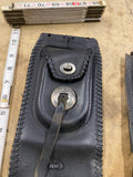 Harley Heritage Springer Softail Fatboy Black Tank Panel Pouch Gas Tank 91409-00