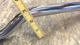 Low Chrome Handlebars 1" 2" tall Harley Sportster Dyna Softail Custom Chopper!