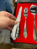28 pc Stainless Steel Flatware Set for 6 Forks Knife Spoons Gift package new