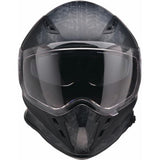 Nemesis Speed Demon XL Z1r Full Face Black Factory Custom FF Sun Visor Built in