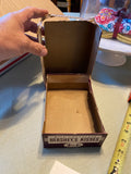 HERSHEY'S KISSES Display Box 1950s Rare Vintage Count 240 Candy Collectible 1 pe