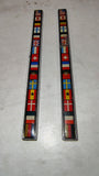 Vintage Oldsmobile Cutlass International Flag Emblems Lot of 3 OEM