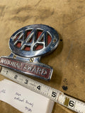 Vintage AAA National Award License Plate Topper 50s Auto Hot Rod Collectible #2