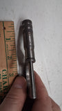 120 Yr Old Starrett No 201 1 Inch Micrometer 3-Band Knurling 1897 Pat Decimal