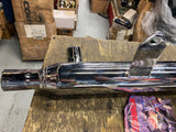 Cobra Mufflers Honda Goldwing GL1100 Turn downs Exhaust shipping damage Chrome
