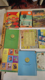 Vintage Childrens Book Game Lot 1940s 1960s Little Golden Books Humpty Dumpty