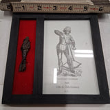 Authentic Medieval Crossbow Bolt Shadow Box Display 12th-16th Century AD Relic