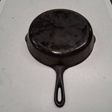 Vintage Unmarked Wagner Ware No. 8 Cast Iron Skillet 10 1/2 Inch 1960's