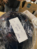 Fulmer Black Full Face Motorcycle Helmet ff Clear Visor and Top Vent XS