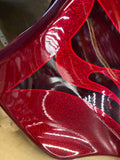 Harley CVO 2017 FLHTKSE Hard Candy Hot Rod Red Flake Flames Outer Fairing Tourin
