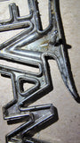 1970-1977 Ford Maverick Chrome Fender Script Emblem Badge 6250399