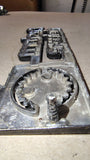1975-1980 Chevy Truck Custom Deluxe 10 Front Fender Emblem OEM 349682-2