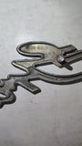 Vintage 1975-1980 Ford Granada Fender Script Emblem Badge OEM D5DB-16B114-AA