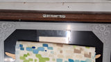 Vintage Harley Davidson Bar Mirror Sign Wood Frame Elite Industries Man Cave