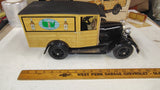 Vintage Jim Beam Black 1929 Ford Model A Woodie Decanter w/ Box Documents