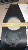 Eagle Faux Leather Motorcycle Fuel Tank Bib Embossed Eagle Panel Harley Touring