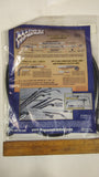 Magnum Shielding 46156SW E-Z Align Braided Front Brake Line 56" Black Pearl
