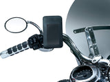 Kuryakyn Motorcycle Acc Tech-Connect Storage Pouch Phone Holder Harley Honda Bar