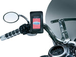 Kuryakyn Motorcycle Acc Tech-Connect Storage Pouch Phone Holder Harley Honda Bar