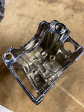 OEM Chrome Switch Box Covers Harley Touring Road Street Glide Ultra 96^ FLH Left
