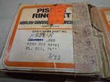 Harley Davidson 74" Panhead Shovelhead Hastings Piston Ring Set .010 11227-R NOS