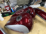 Paint Set Softail Gas tanks Bobtail Rear fender Springer Softail FXSTS Custom