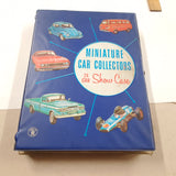 VINTAGE 1966 MATTEL INC. MINIATURE CAR COLLECTORS 24 CAR SHOW CASE