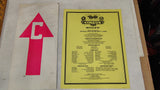 Vintage Circus Memorabilia Lot Clyde Beatty Cole Bros 1981 Program Ticket