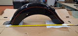 NOS OEM Rear Fender Factory Paint Vivid Black Heritage Softail FLSTC 86-99 strip