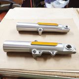 Harley Chrome Lower Fork Sliders 2014-'23 Touring Street Road Glide 45500171 OEM