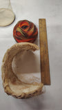 Vtg 1950s Made in France Feather Cap Hat & Velvet Veiled Headband