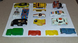 Vintage HO Slot Car Body Lot Aurora AFX Tyco Pro Cigar Box Diecast Camaro Parts