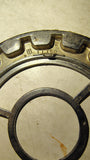 1972 1973 Ford Gran Torino Sport Trunk Lock Swivel Cover Emblem OEM D3OB