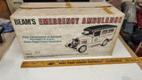 Vintage Jim Beam 1930 Ford Model A Emergency Ambulance Decanter Regal Box