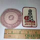 Vtg Kendall Motor Oil Patches Lot 2 Sales Engineering Derrick Bradford PA Petrol