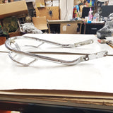 Vtg Harley Front Fender Bumper Panhead shovelhead Duo Hydra Glide Chrome 91075-5