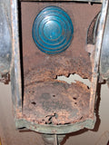 Vintage Handlan 3-Way Railroad Switch Lamp Body Lenses Visors Parts Salvage