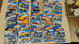 Hot Wheels Vintage Carded Diecast Lot of 15 Unopened 2000s Muscle Cars