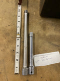 Lot of 2 Craftsman 1/2 Inch Drive Extensions, 6" & 10" Mechanic tools Vtg